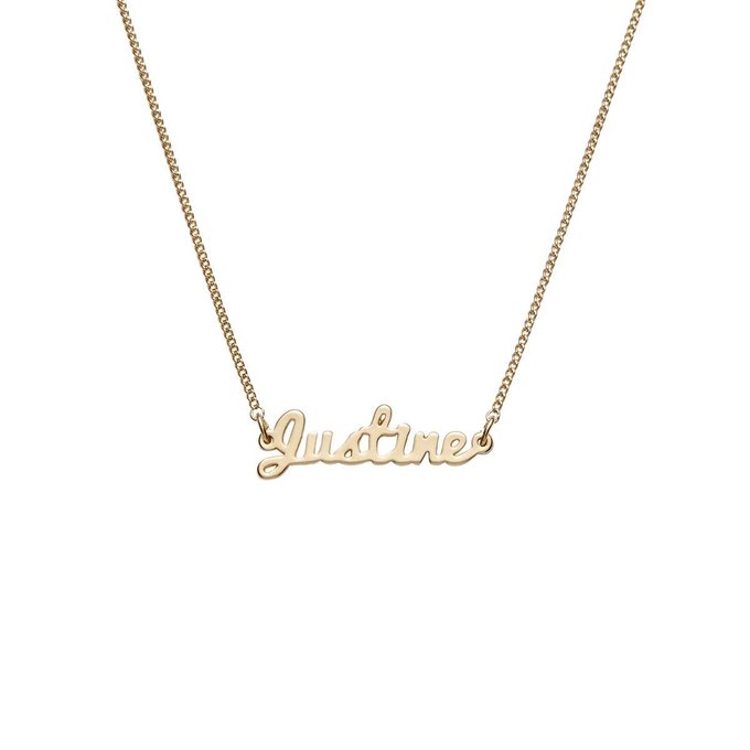 collier prenom justine collier prenom justine