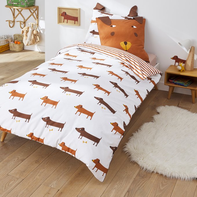 Woopets Duvet Cover In Printed Organic Cotton Printed La Redoute