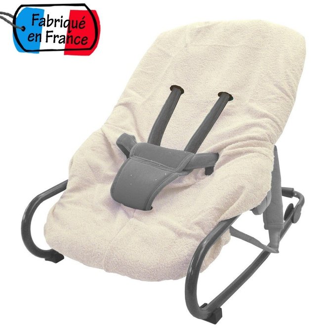Looping Housse /Éponge pour Matelas /à Langer et pour Table /à Langer Taupe
