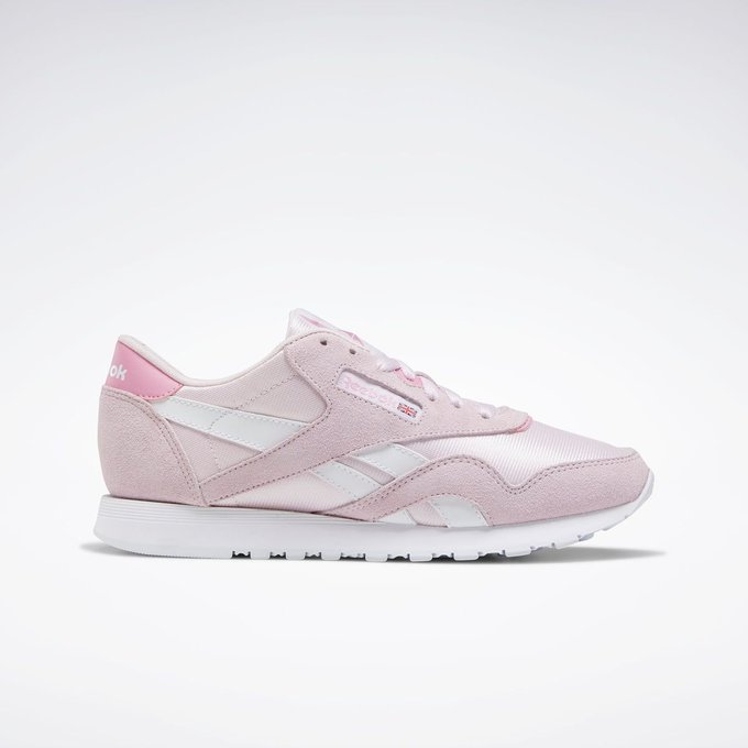 reebok classic nylon rose