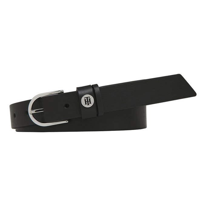slim black belt