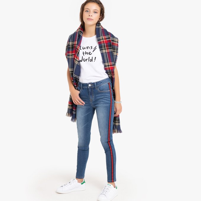 10-16 Years La Redoute Collections Big Girls Skinny Jeans