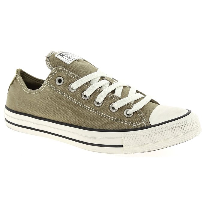 converse kaki basse femme