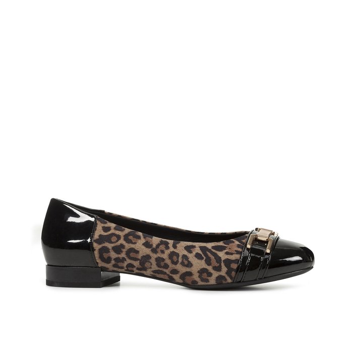 leopard ballet shoes