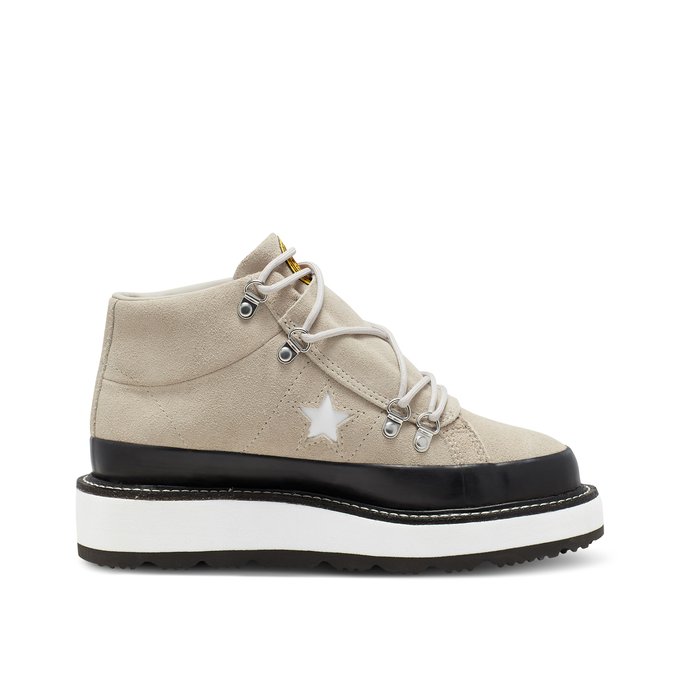 converse taupe one star
