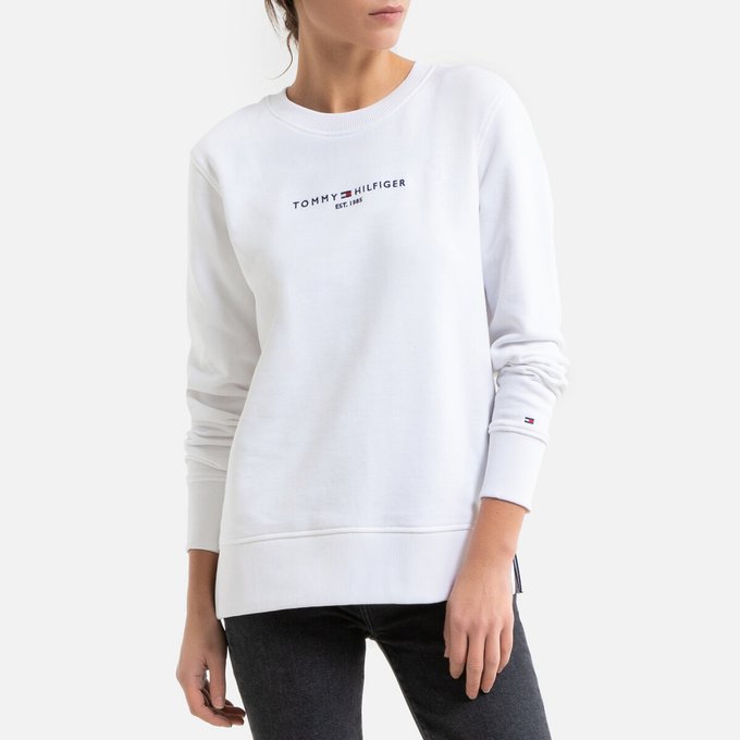 tommy hilfiger sweatshirt white