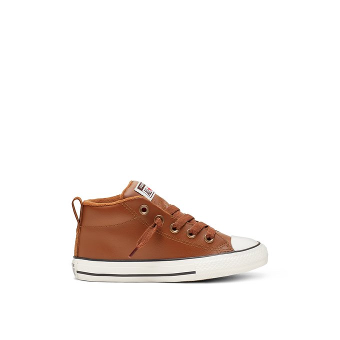 converse enfant marron