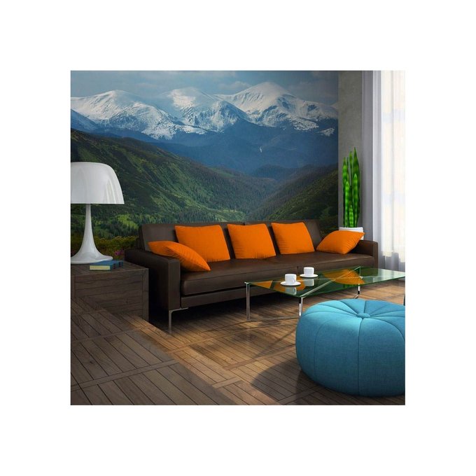 Gratuit Images Papier Peint Paysage De Montagne Au Printemps Vert Artgeist La dernière par