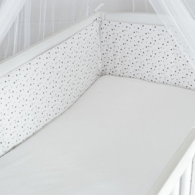 Tour De Lit Position Haute 23cm H Blanc Les Kinousses La Redoute