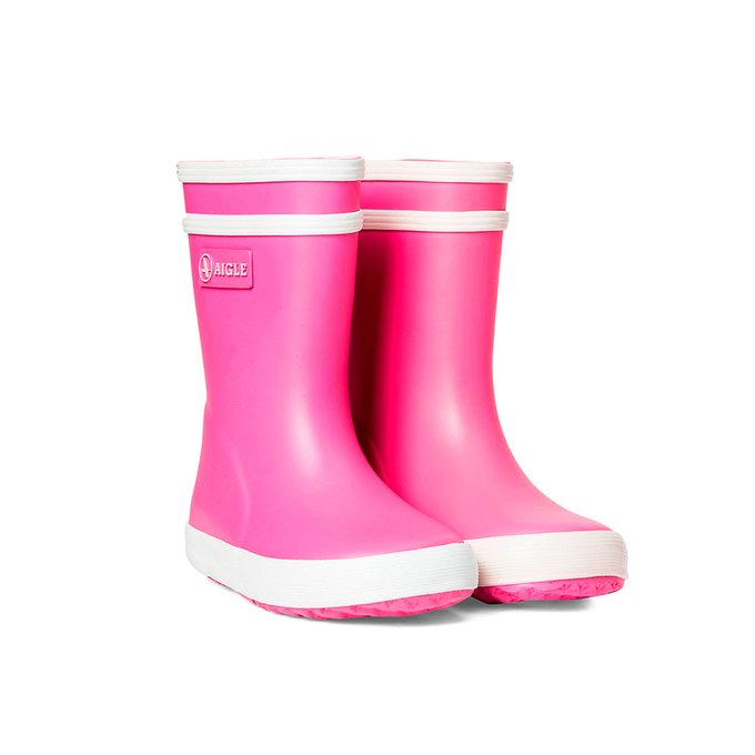 pale pink wellies