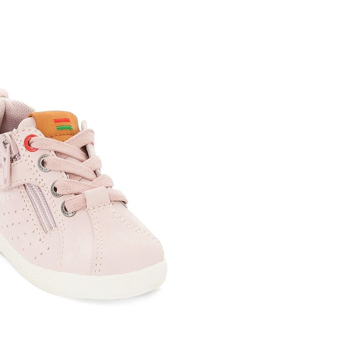 Baskets chicago bb rose poudré Kickers | La Redoute Kickers chicago bb | La Redoute