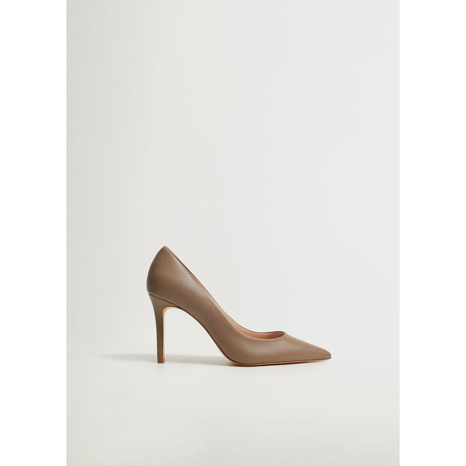 escarpin marron homme