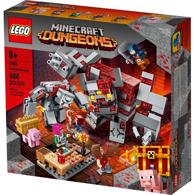 Lego minecraft la bataille de la pierre rouge