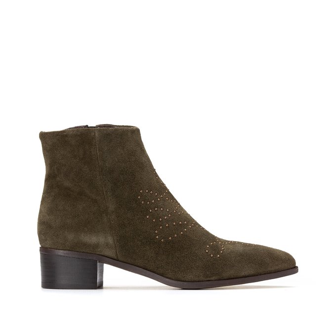 bottines homme cuir clouté