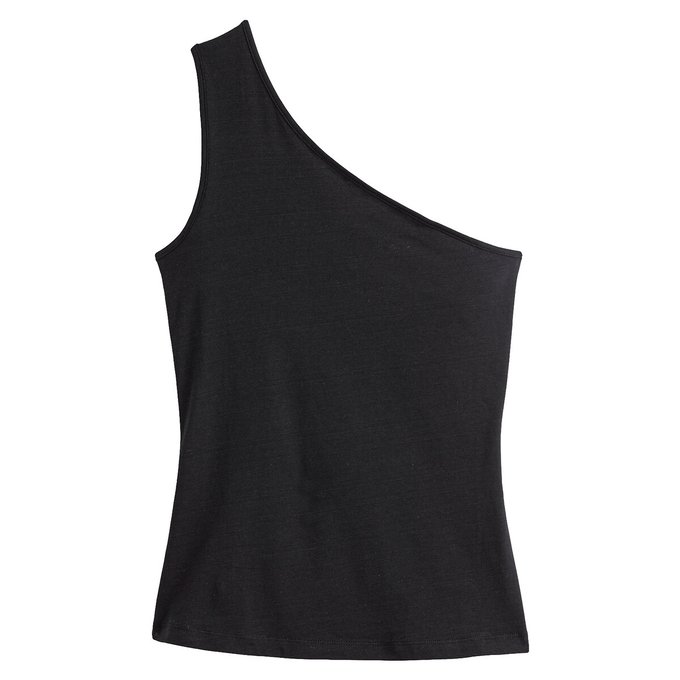 Vestido comprido às riscas, mangas curtas com folhos