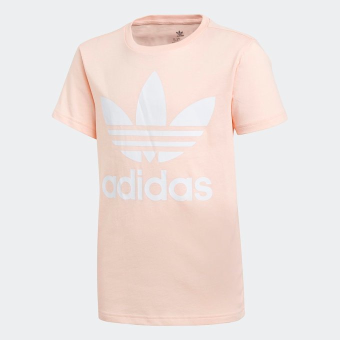 adidas trefoil rose