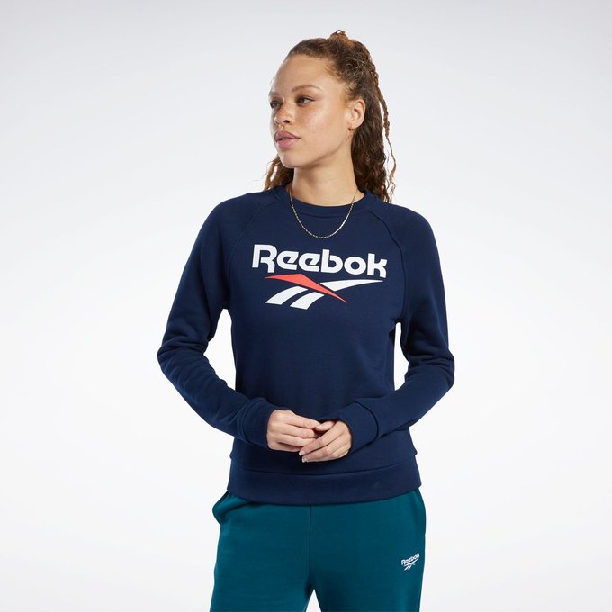 sweat reebok classic femme gris