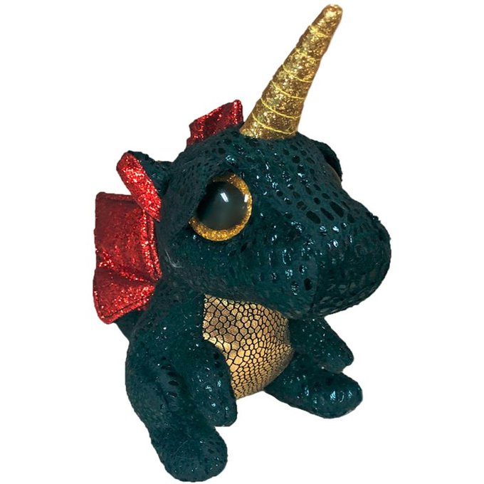 Beanie Boo S Peluche Grindal Le Dragon 15cm Ty La Redoute