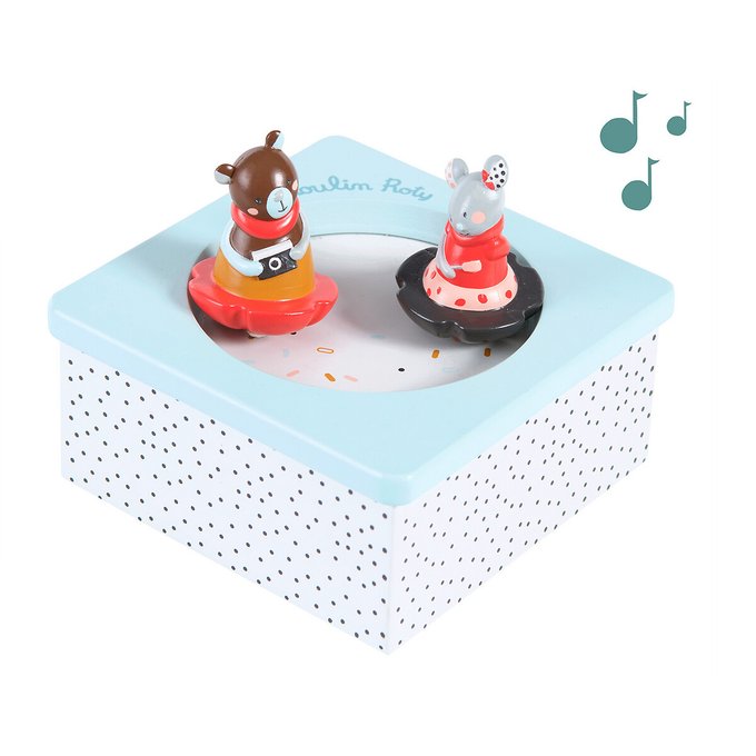 Boite A Musique Les Jolis Trop Beaux Moulin Roty Blanc La Redoute