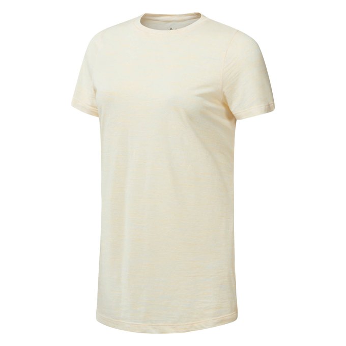 camiseta reebok ufc mujer beige