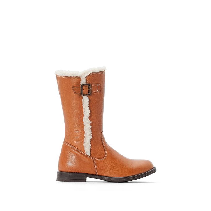 bottes cuir fourrées taille 26 bottes cuir fourrées taille 26