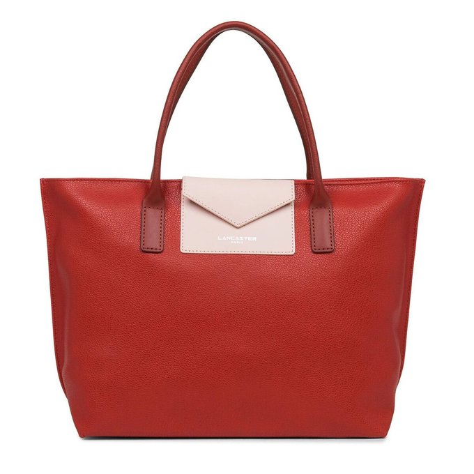 Sac à main cabas maya rougerose Lancaster | La Redoute Sac à main cabas maya rougerose Lancaster | La Redoute