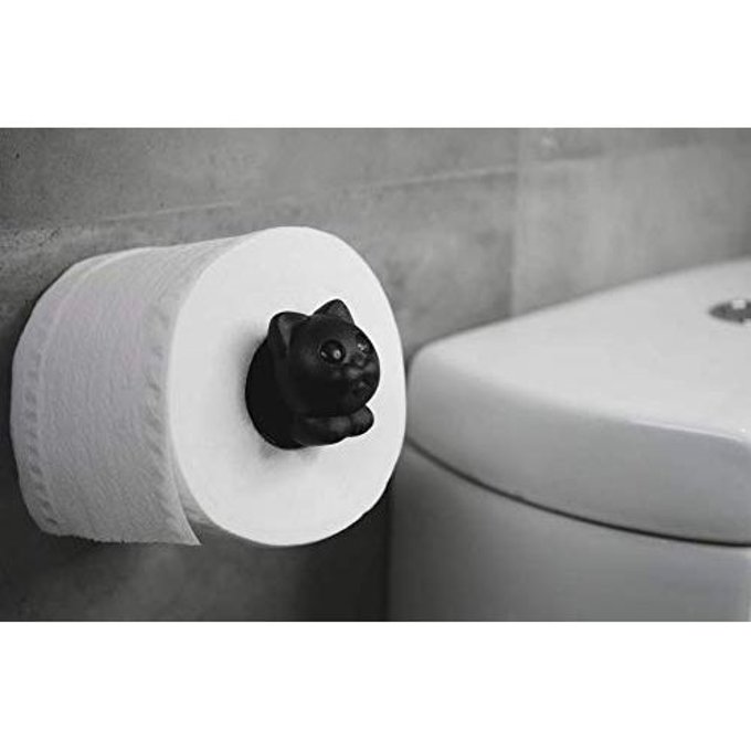 Support Papier Toilette Chat Noir Qualy La Redoute