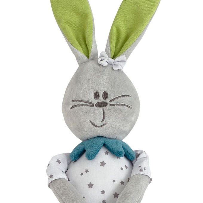Peluche Bebe Fille Accroch Coeur Gris Les Kinousses La Redoute