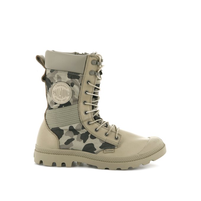 camouflage work boots