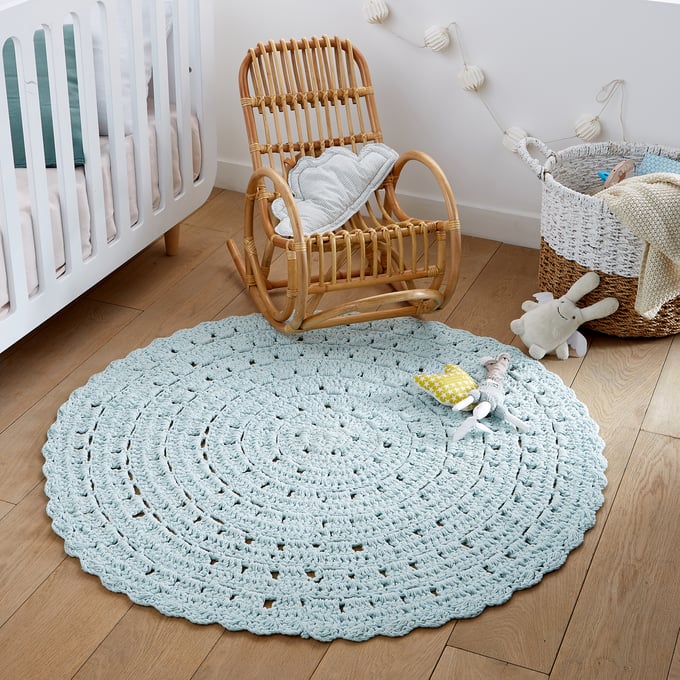 Tapis rond en crochet, Wiku