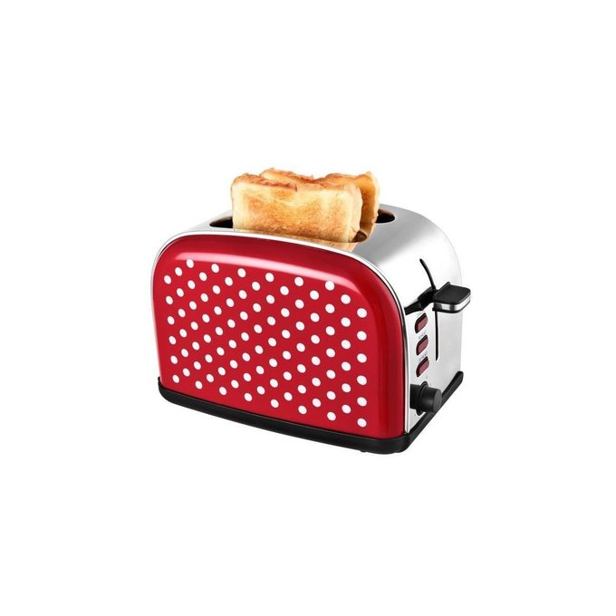 Red polka tkg to 1045 rwd grille pain rouge Kalorik | La Redoute Kalorik Red Polka Tkg To 1045 Rwd Grille pain Achat & prix