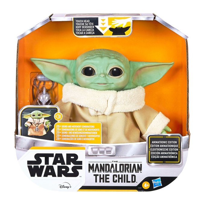 Star Wars The Mandalorian Figurine The Child Bebe Yoda Animatronic Star Wars La Redoute