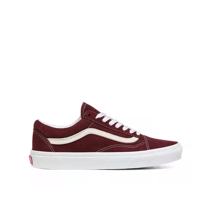 vans old skool suede bordeaux