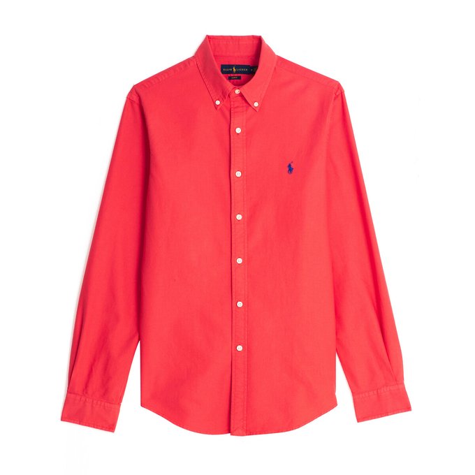 chemise ralph lauren rouge