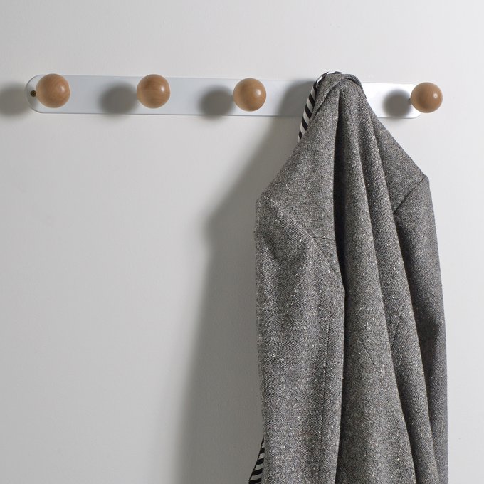 Agama 5 Hook Wall Coat Rack La Redoute Interieurs - Coat Hooks Wall Rack Agama 5 Hook Wall Coat Rack La Redoute Interieurs - Coat Hooks Wall Rack