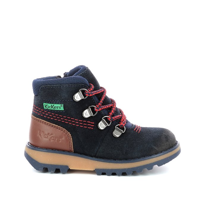 Kids Kicknature Outdoor Ankle Boots in Suede