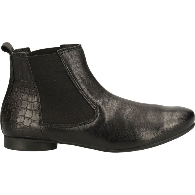 bottine femme marron cuir et textile bottine femme marron cuir et textile