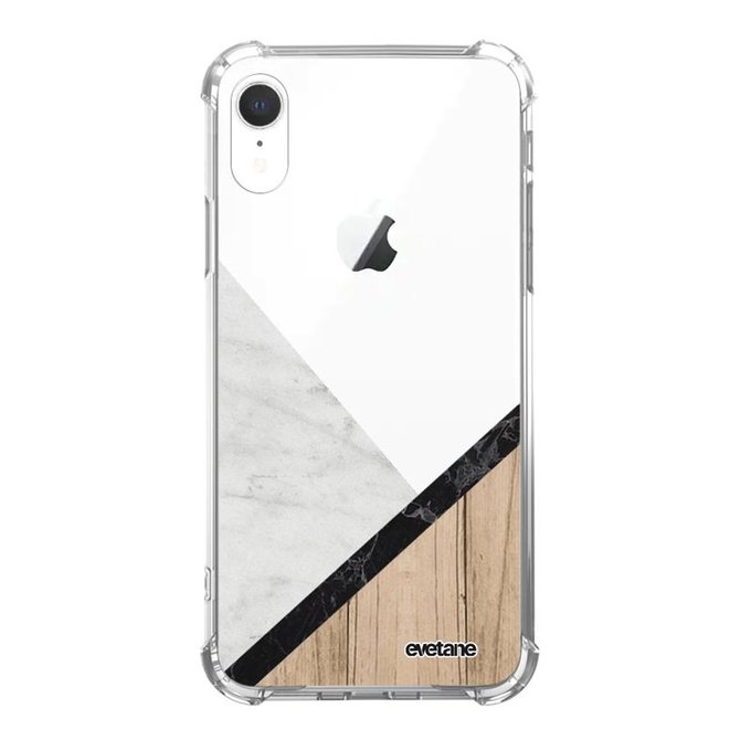 coque silicone iphone xr marbre
