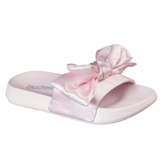 sandale skechers enfant rose