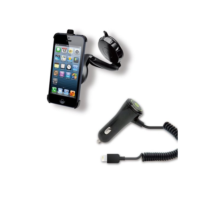 Support Voiture Ventouse Grille Chargeur Allume Cigare 1a Pour