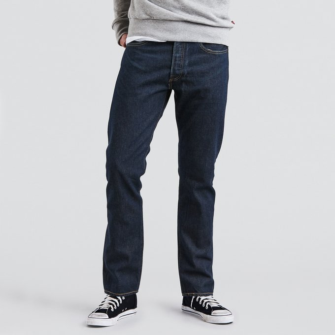 levi's men's 501 tapered fit jeans