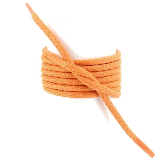 Lacet rond et épais coton 3,5mm Bleu