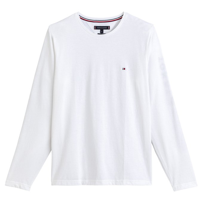 tommy hilfiger long sleeve white t shirt