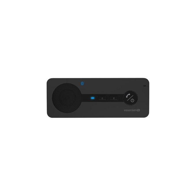 CLIP PARE SOLEIL KIT MAIN LIBRE BLUETOOTH VOITURE NOIR ALLUME CIGARE NEUF
