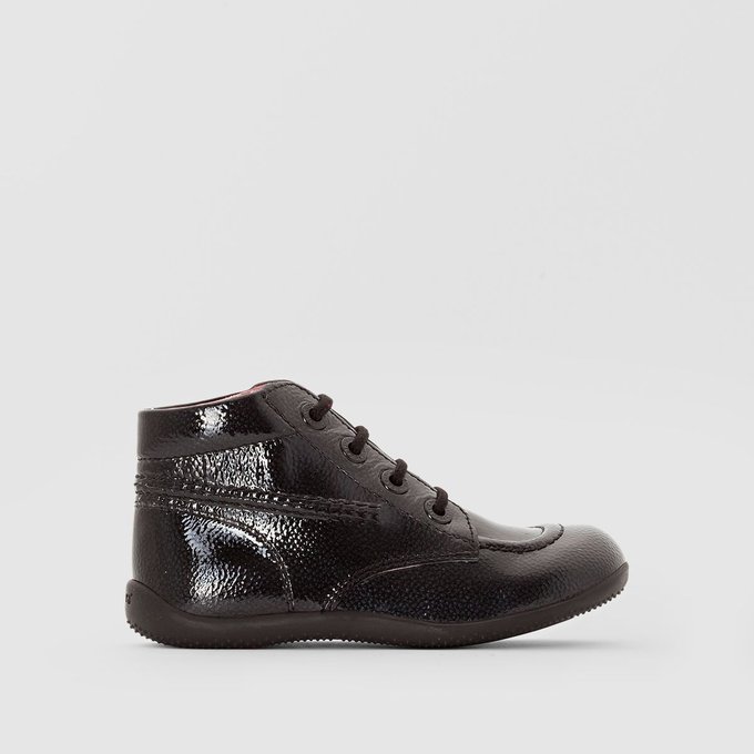 kickers billista noir vernis