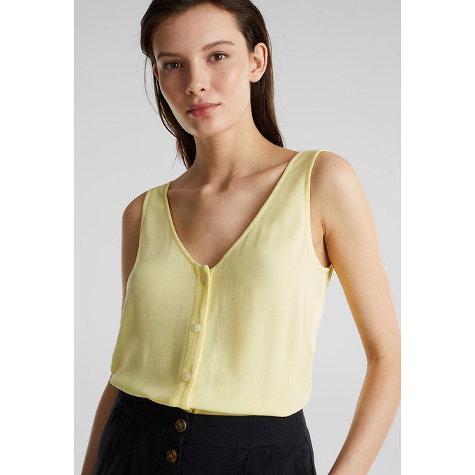 yellow shell top