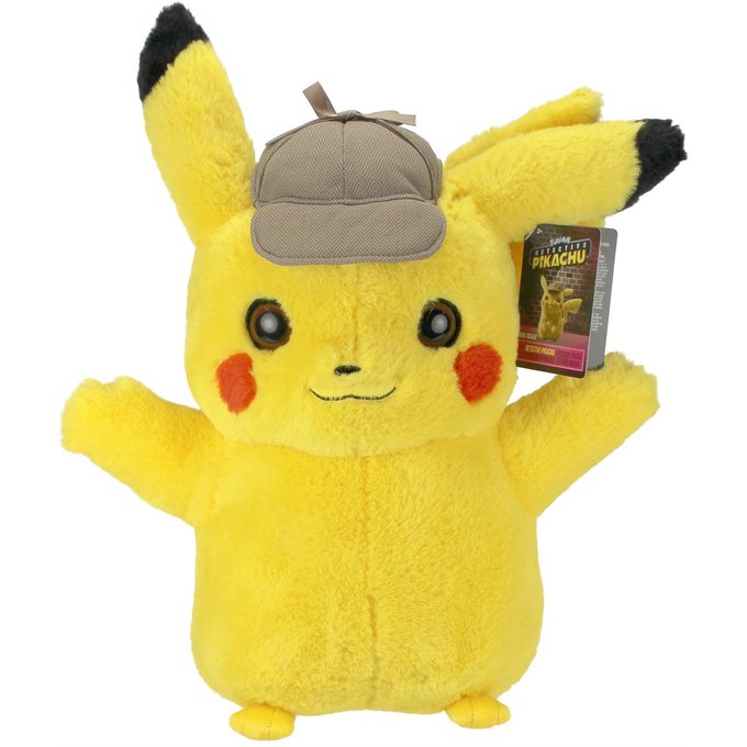 peluche pikachu detective