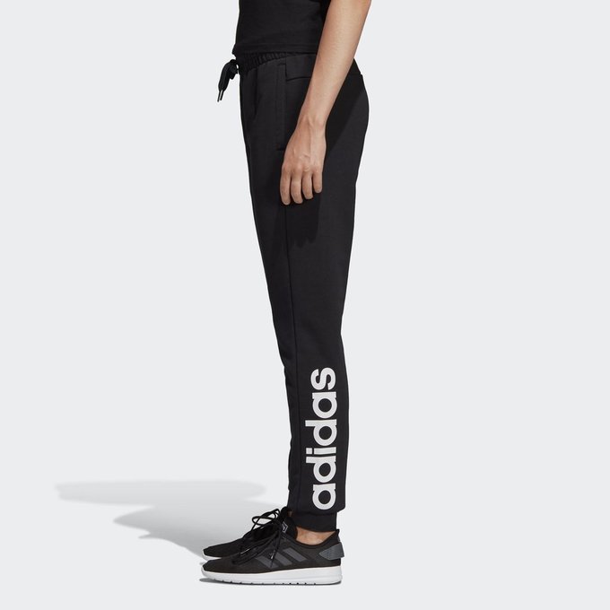 Pantalon de jogging essentials linear noir Adidas ...