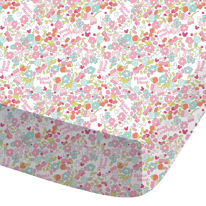 Minnie Bloom Child S Cotton Fitted Sheet