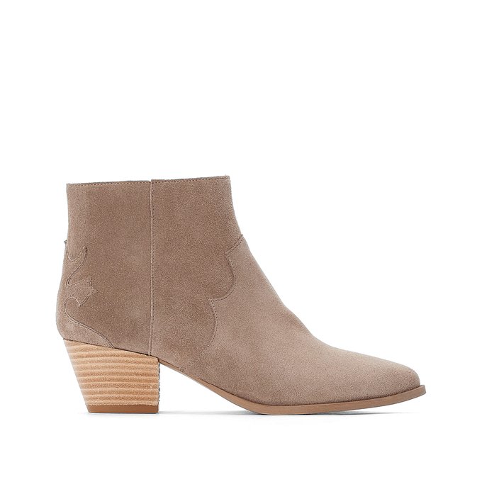 western suede boots